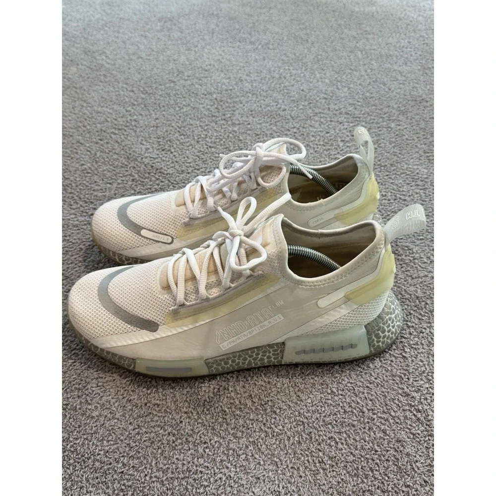 Adidas NMD S1 GZ9567 Sneakers Men's Size 11 White Cream Gray Mesh Boost Sole Str